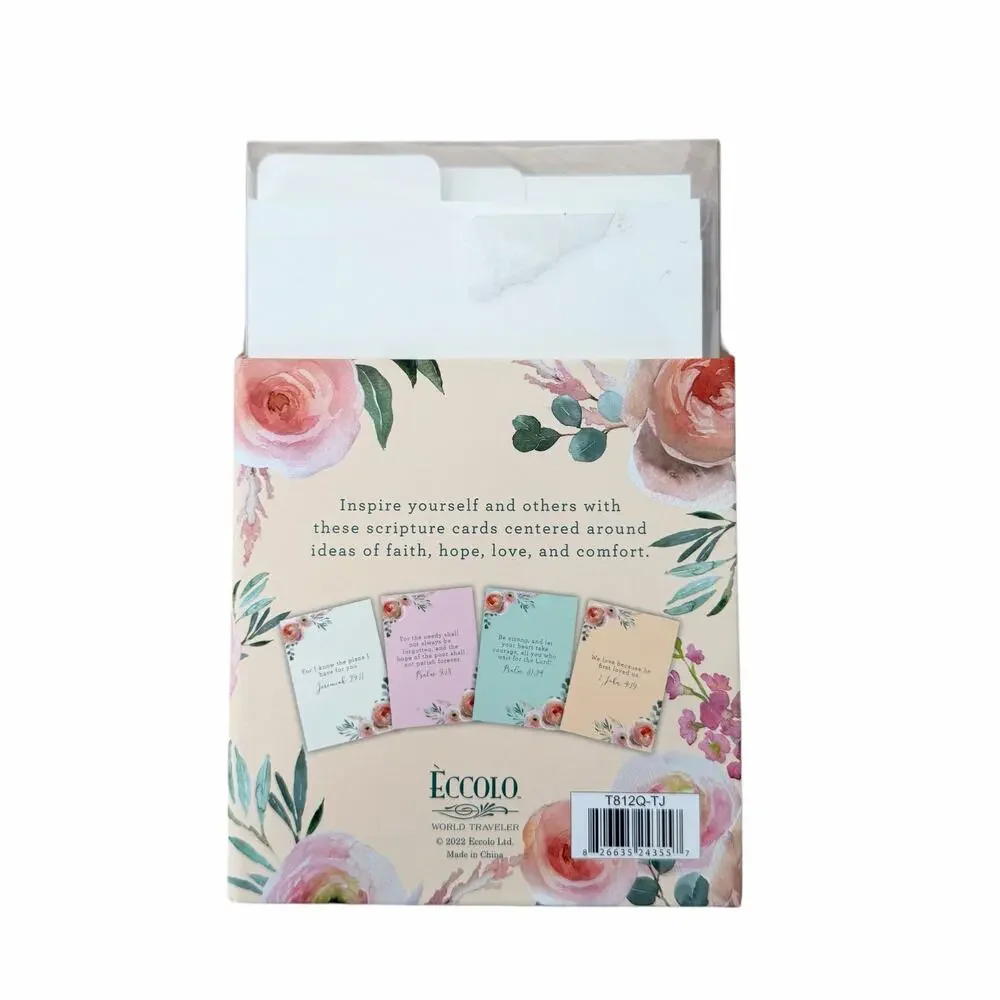 A Box of 60 Bible Verse Scripture Cards